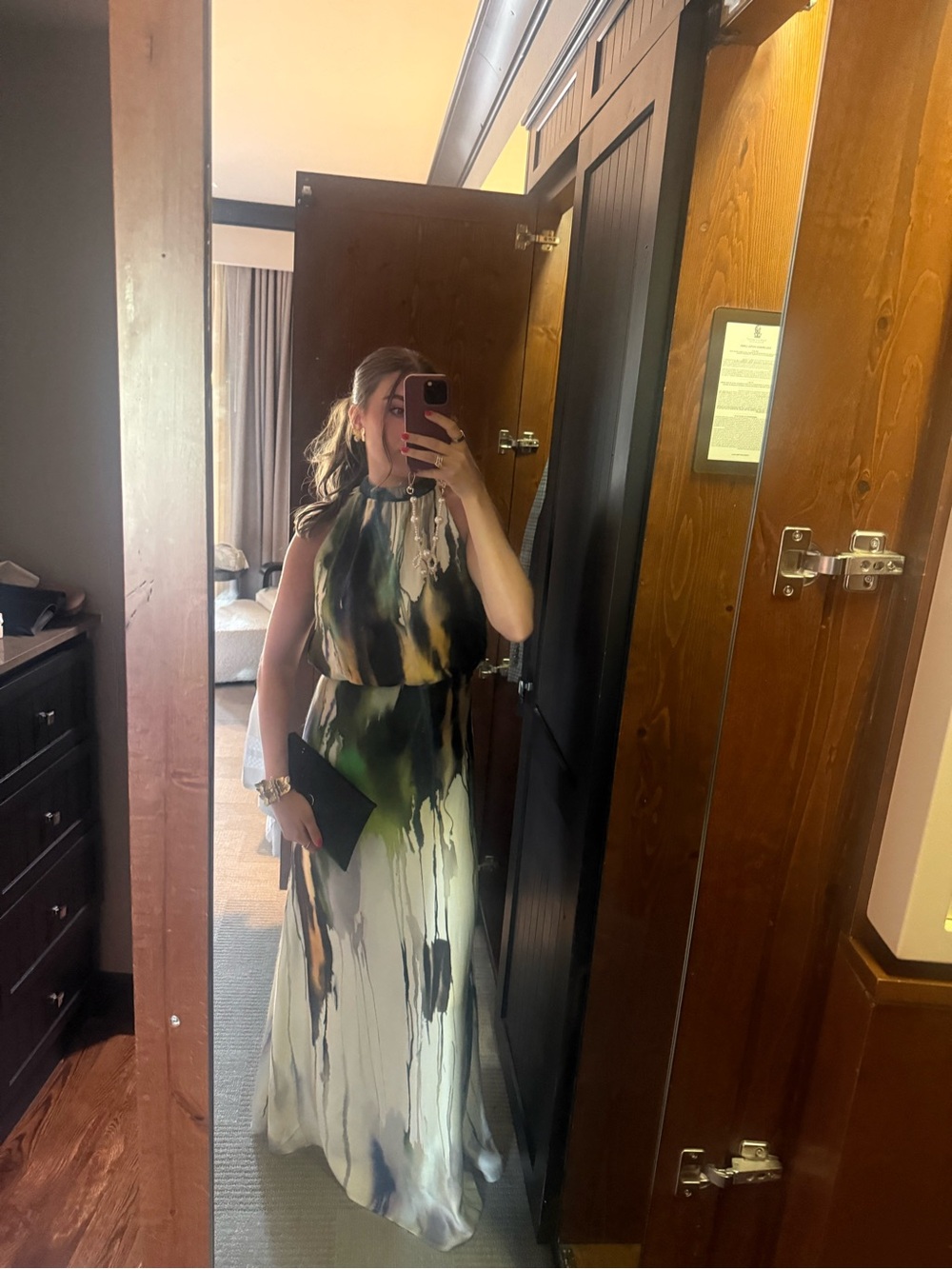 Silvia Tcherassi Mabel Silk Gown - Picture 4 of 6